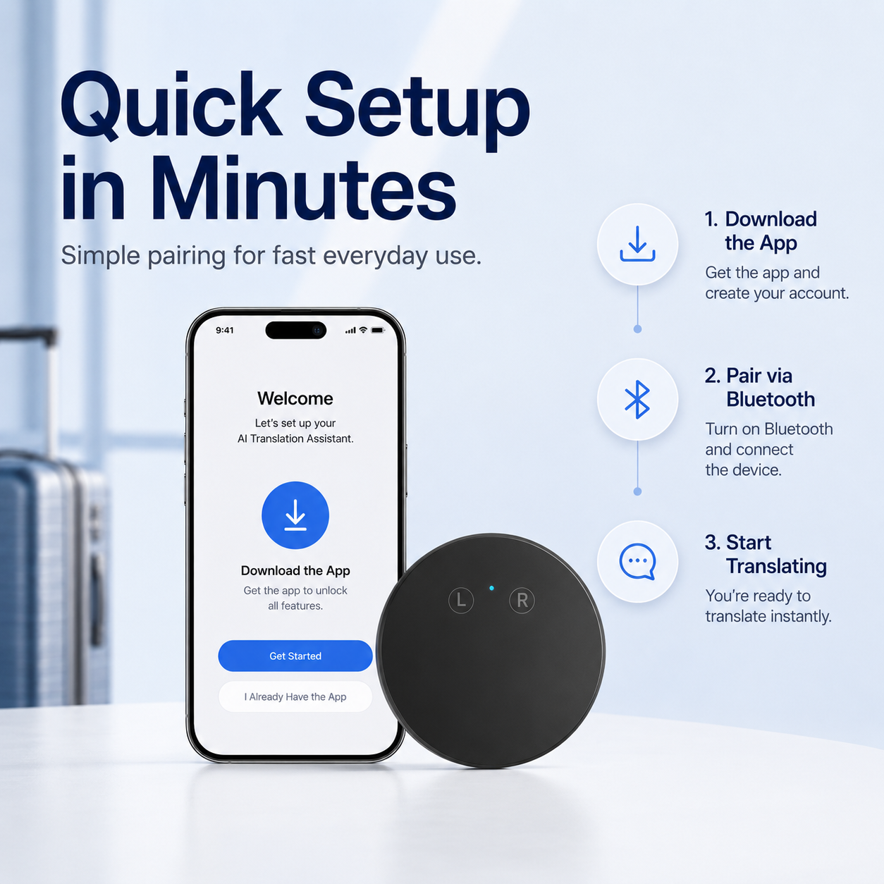 ๐ฅ Real-Time Two-Way Voice Translator with Multi-Language Support