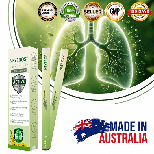 Neyeros® Inhalador Respiratorio Botánico de Gordolobo (👨 Tos, Dolor de Garganta, Dificultad para Respirar, Flema Espesa, Congestión Nasal, Sibilancias, Molestias por Alergias y Apoyo Respiratorio Diario) 🎗