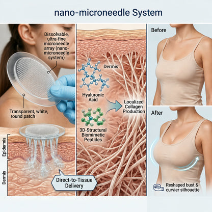 💥Rachlow® 💥Targeted Breast Enhancement Advanced Nano Microneedle Patch