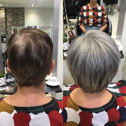 🔥 Breathable Short Hair Topper For Women - Effortless Beauty, Instantly