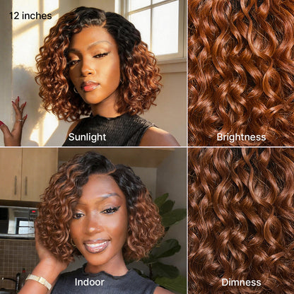 🔥Final Hours—Up to 90% Off🔥Ready-to-Wear Glueless Curly Bob Wig