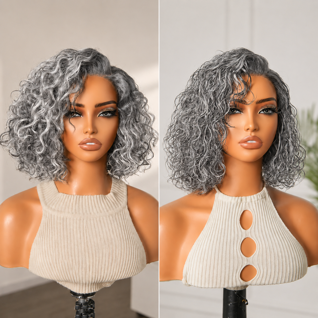 🔥Final Hours—Up to 90% Off🔥Ready-to-Wear Glueless Curly Bob Wig