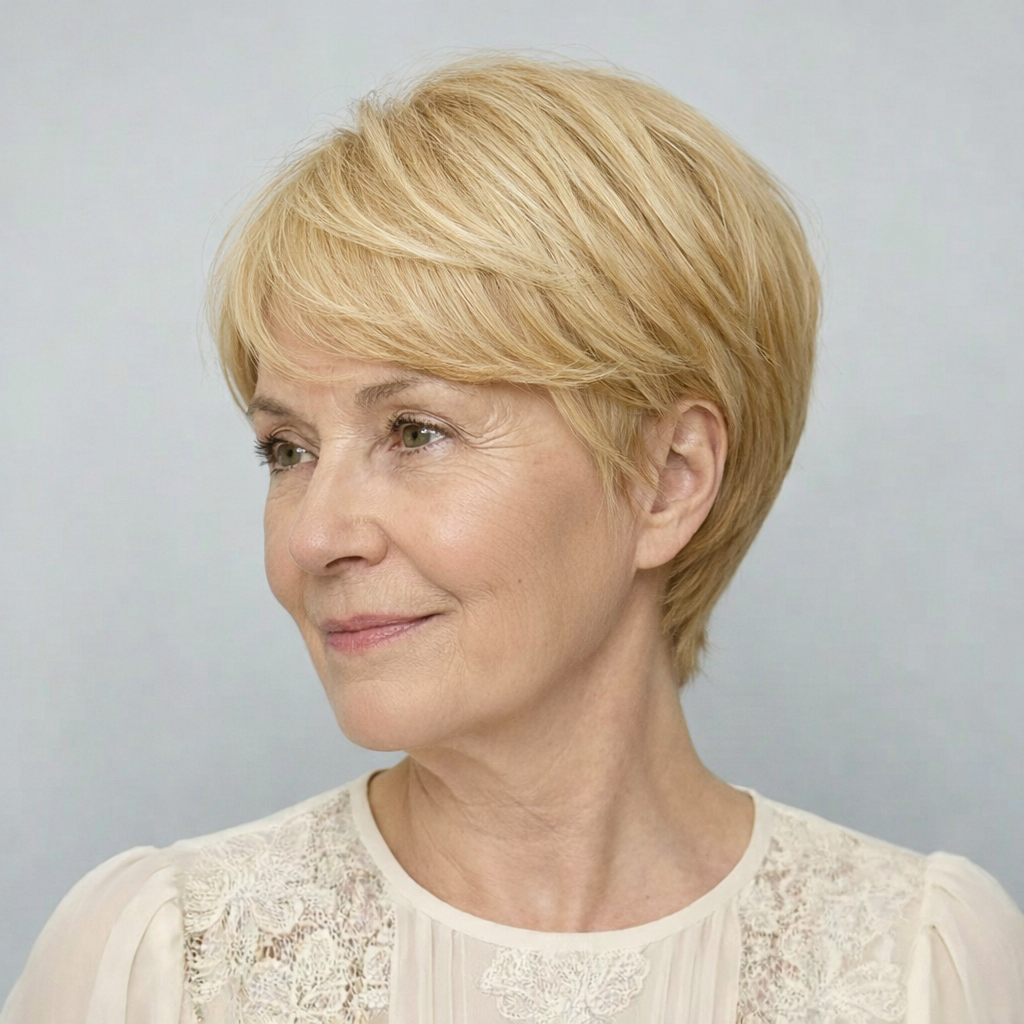 🔥 Breathable Short Hair Topper For Women - Effortless Beauty, Instantly