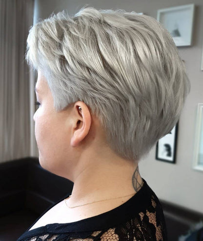 🔥 Breathable Short Hair Topper For Women - Effortless Beauty, Instantly
