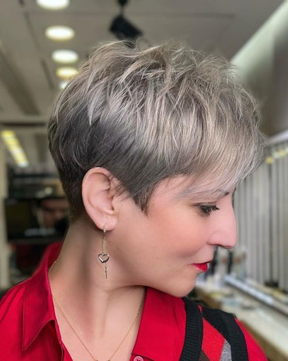 🔥 Breathable Short Hair Topper For Women - Effortless Beauty, Instantly