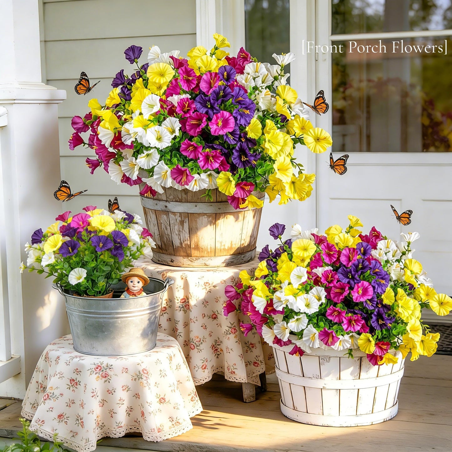 🔥Last Day 60% OFF🔥UV Resistant Artificial Petunias Flowers