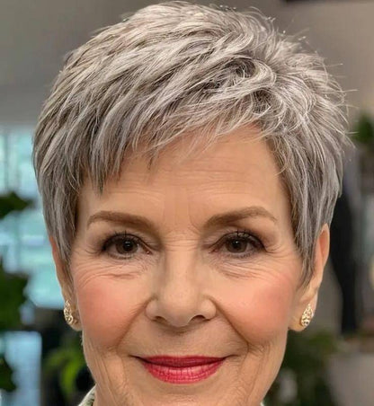 🔥 Breathable Short Hair Topper For Women - Effortless Beauty, Instantly