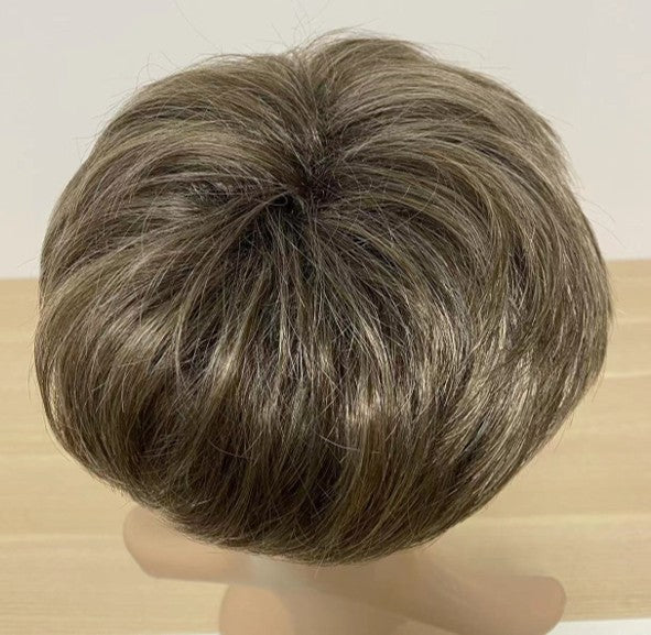 🔥 Breathable Short Hair Topper For Women - Effortless Beauty, Instantly