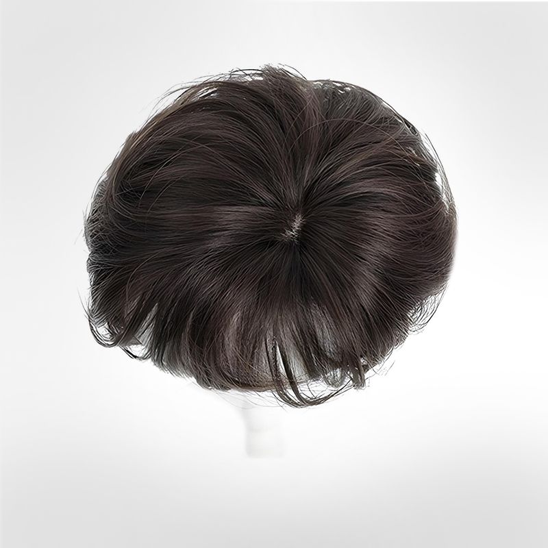 🔥 Breathable Short Hair Topper For Women - Effortless Beauty, Instantly
